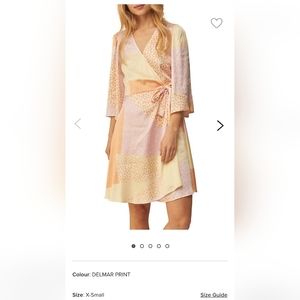 mbyM Melika Printed Wrap Dress